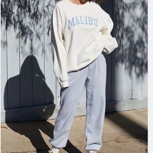 John Galt brandy Melville Rosa sweatpants blue